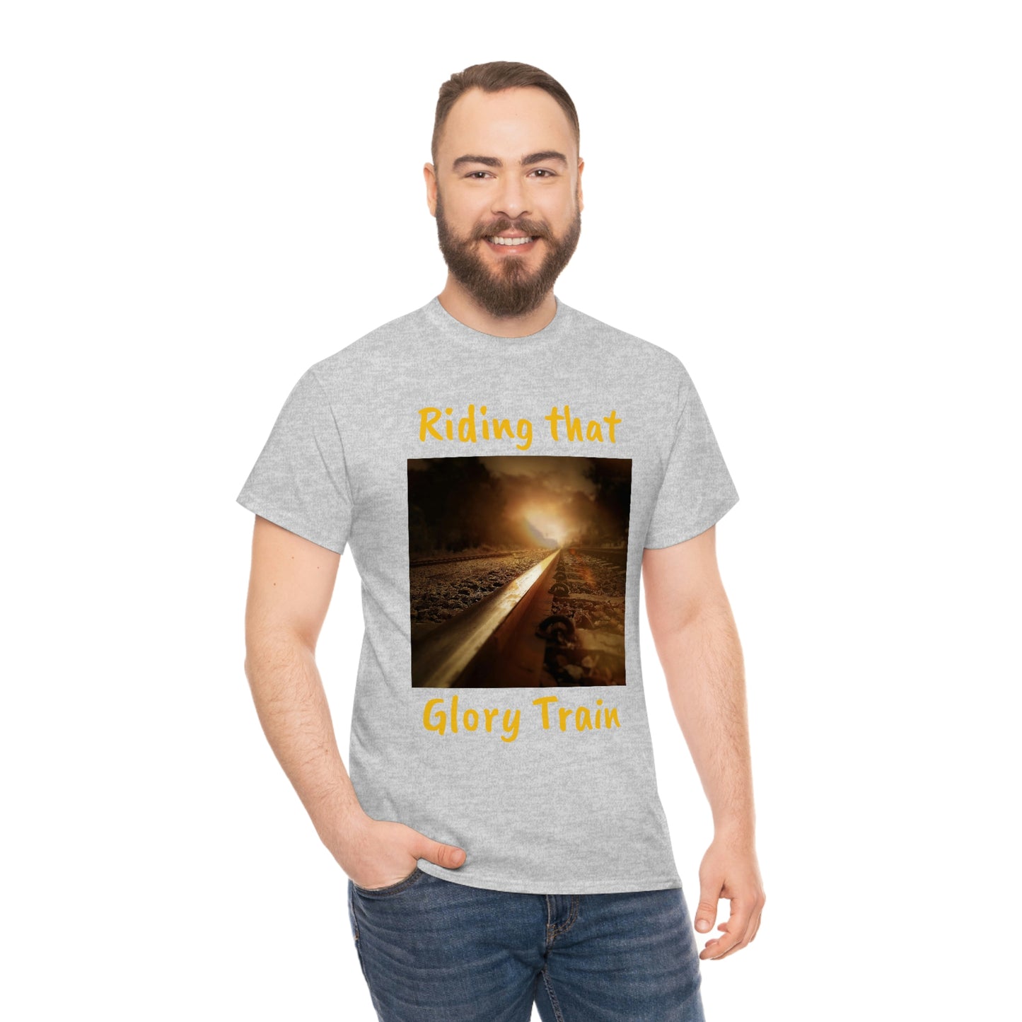 Glory Train Unisex Heavy Cotton Tee