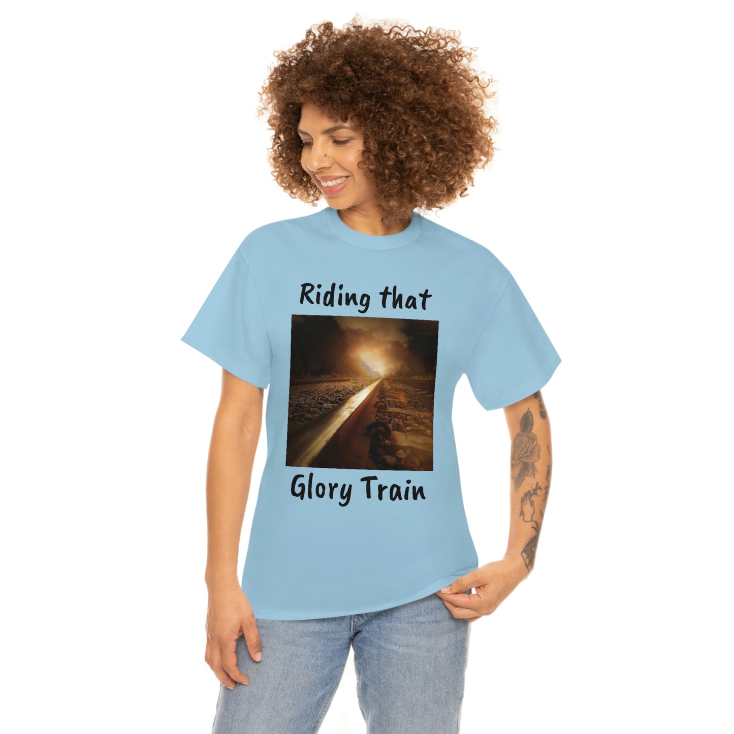 Glory Train Unisex Heavy Cotton Tee