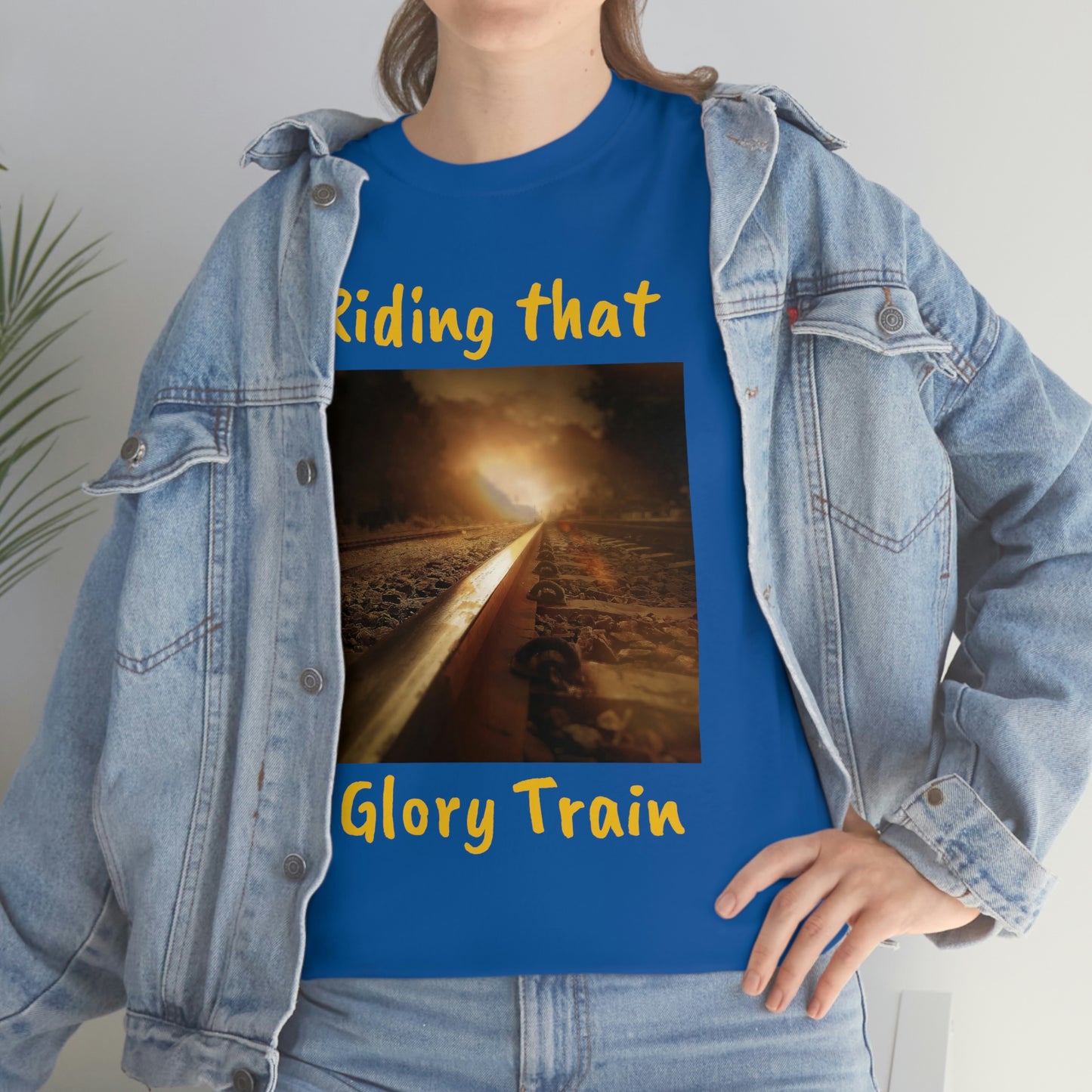 Glory Train Unisex Heavy Cotton Tee