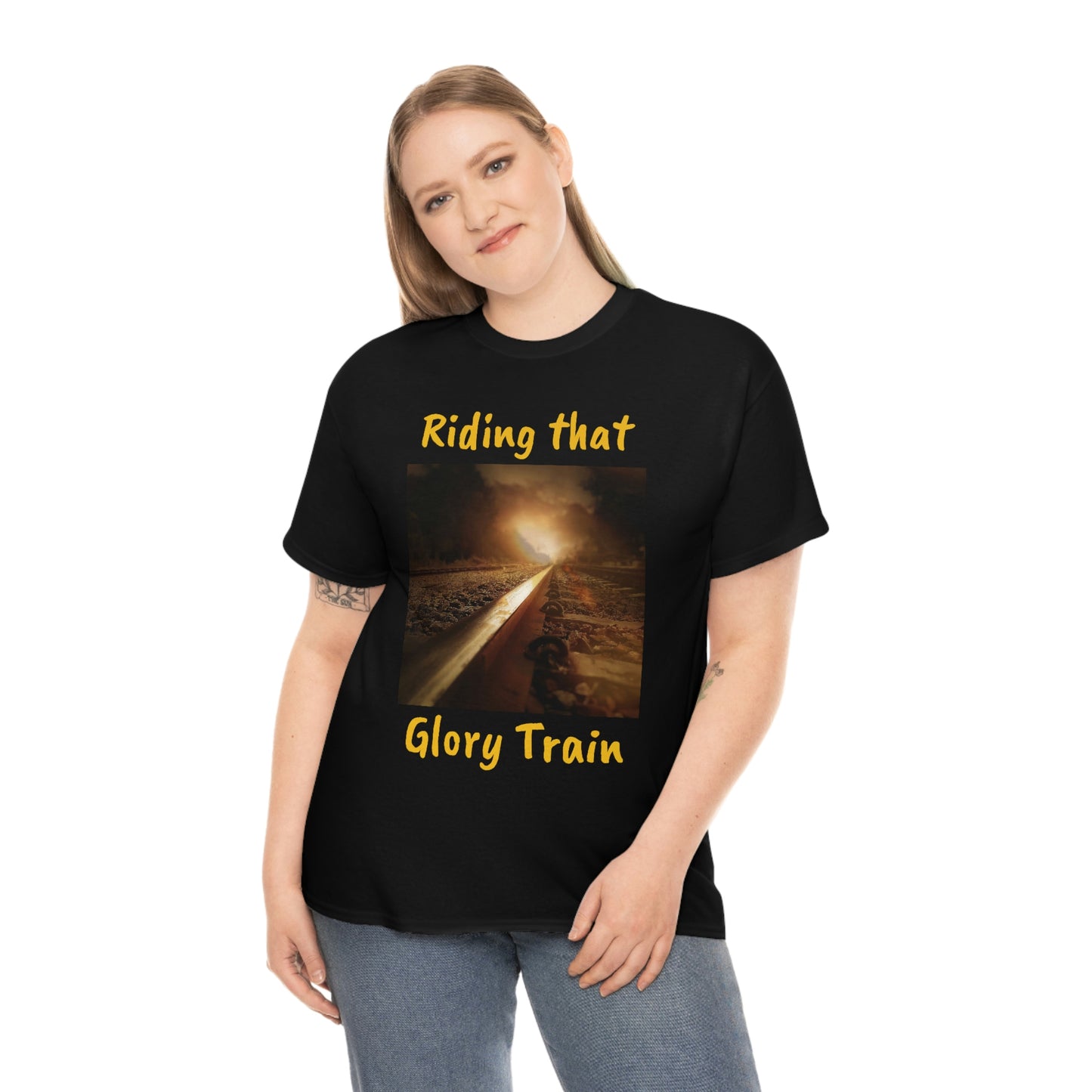 Glory Train Unisex Heavy Cotton Tee