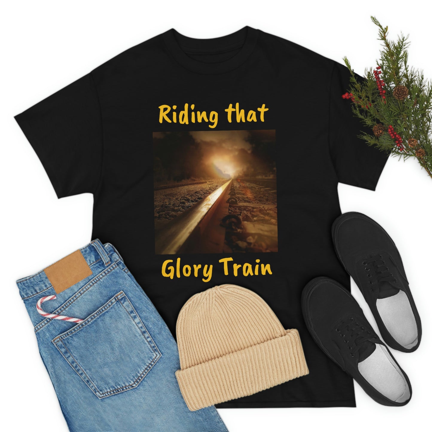 Glory Train Unisex Heavy Cotton Tee