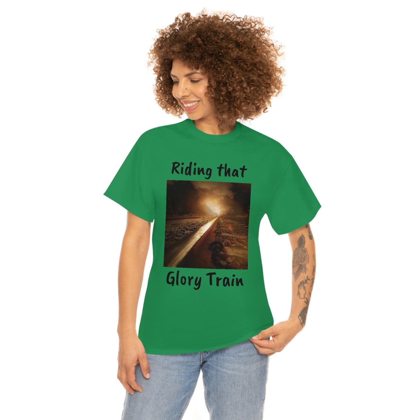 Glory Train Unisex Heavy Cotton Tee