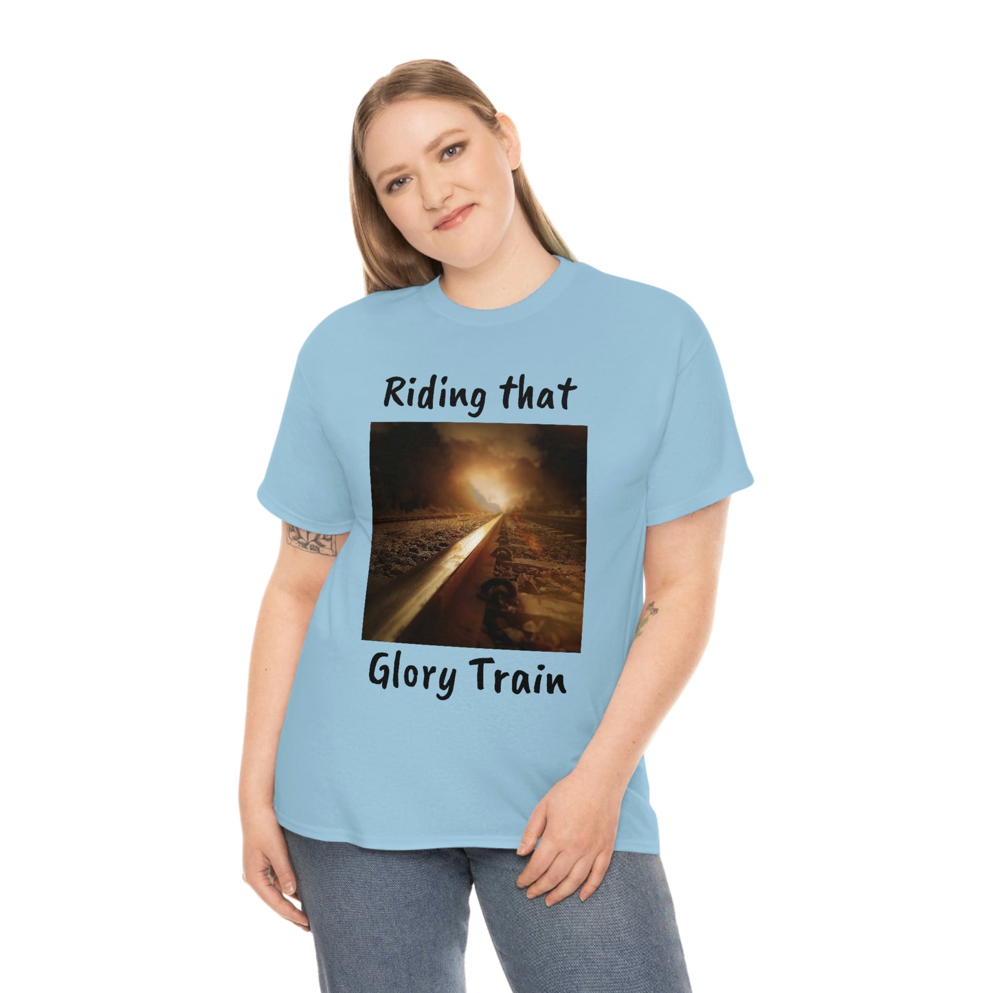 Glory Train Unisex Heavy Cotton Tee