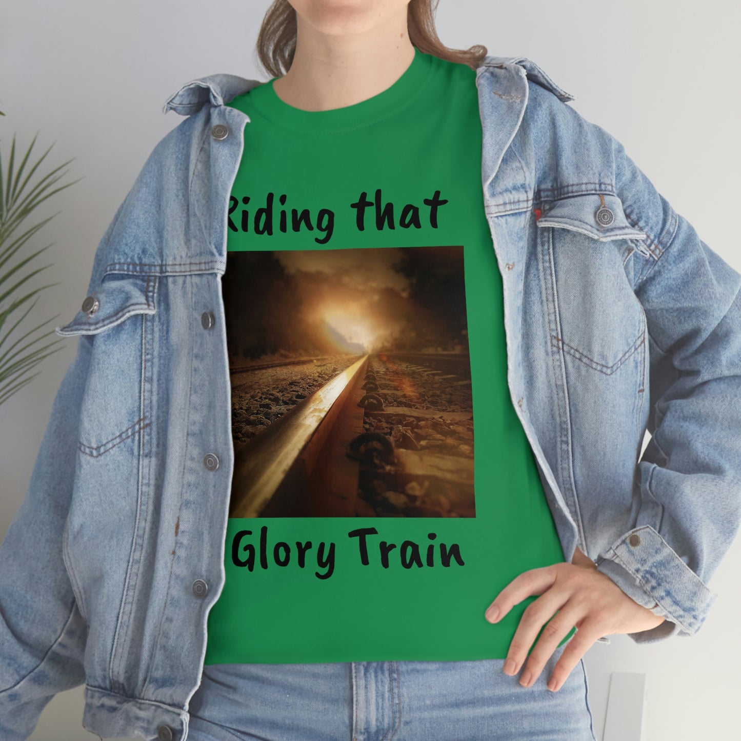 Glory Train Unisex Heavy Cotton Tee