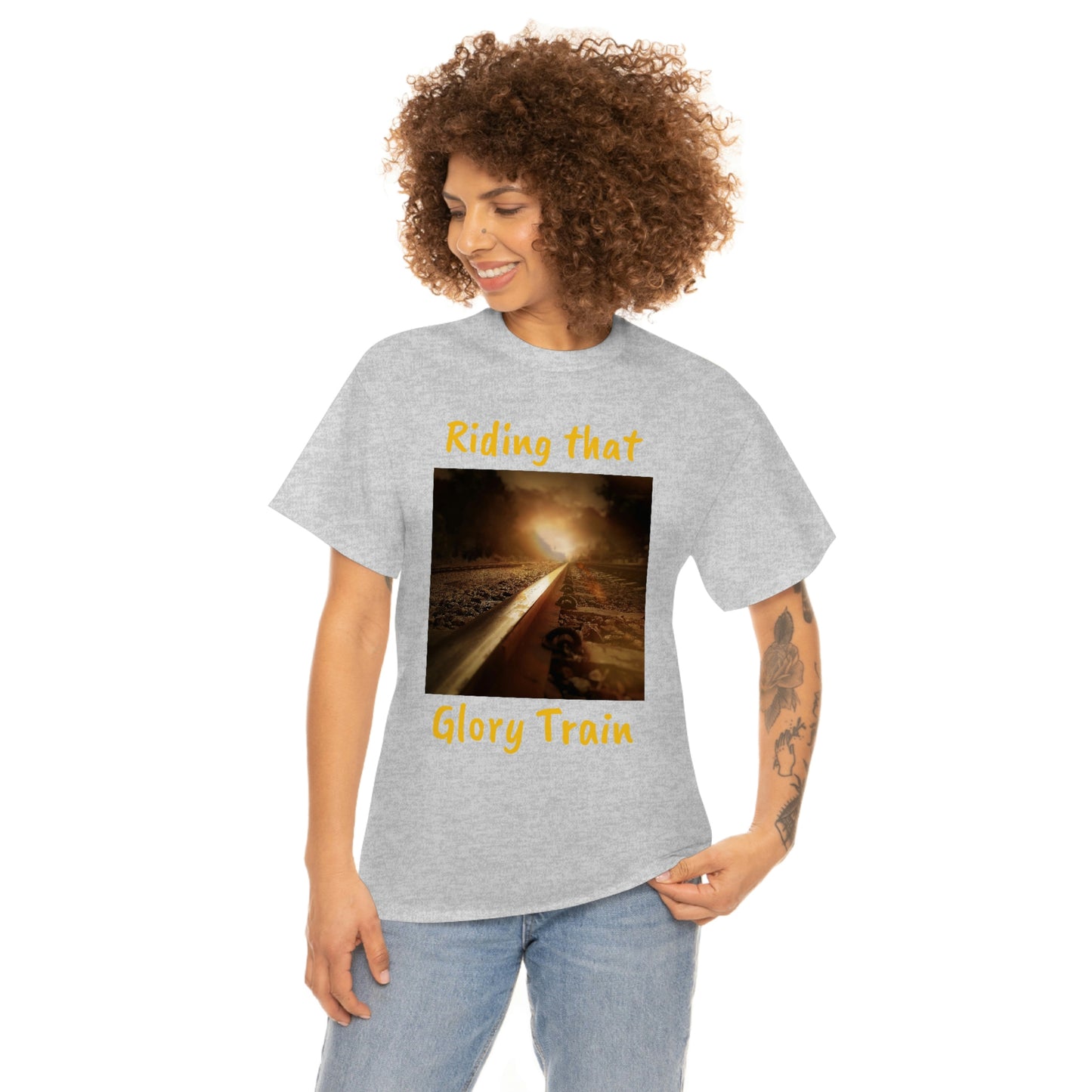 Glory Train Unisex Heavy Cotton Tee