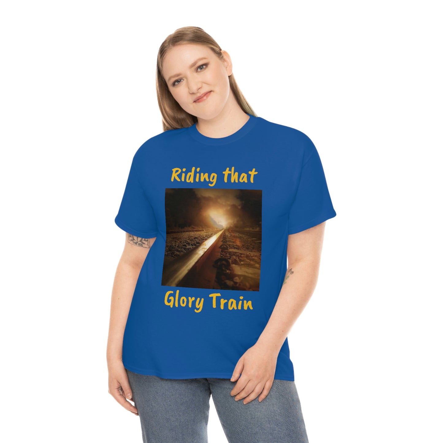 Glory Train Unisex Heavy Cotton Tee