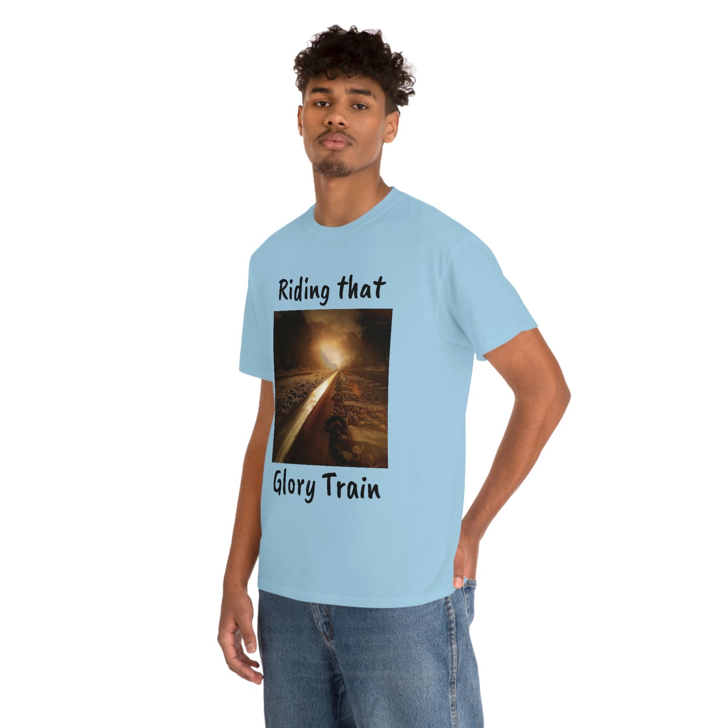 Glory Train Unisex Heavy Cotton Tee