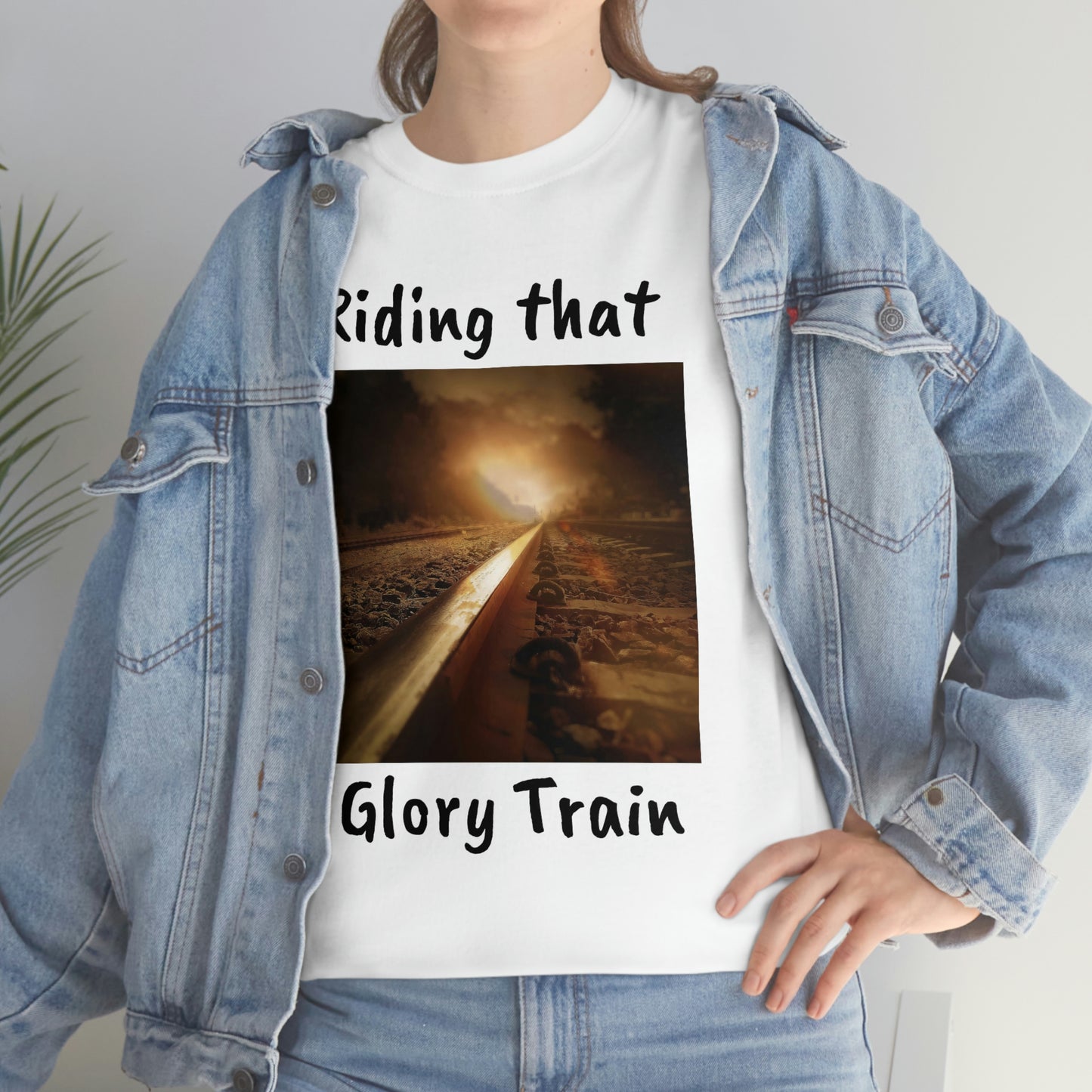 Glory Train Unisex Heavy Cotton Tee