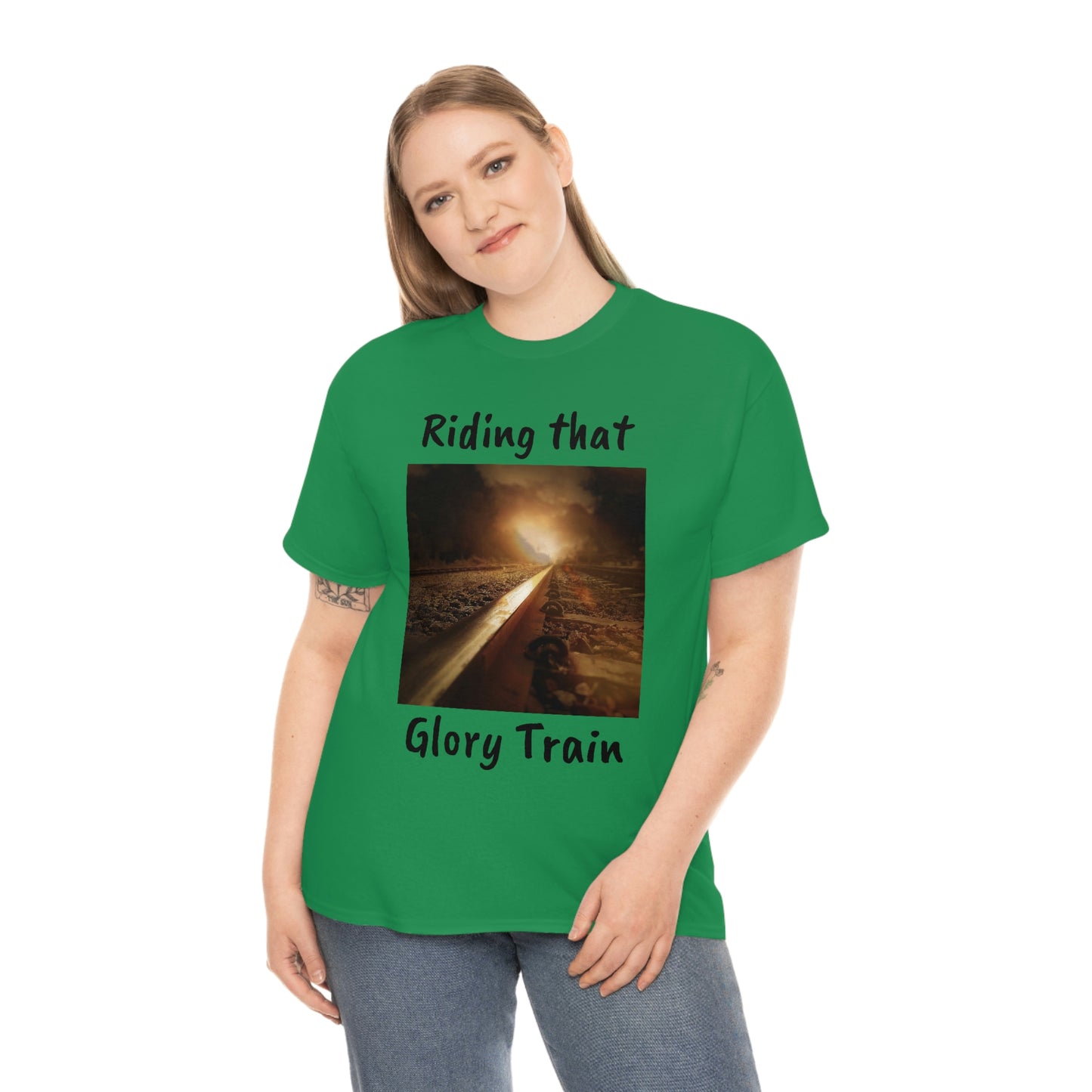 Glory Train Unisex Heavy Cotton Tee