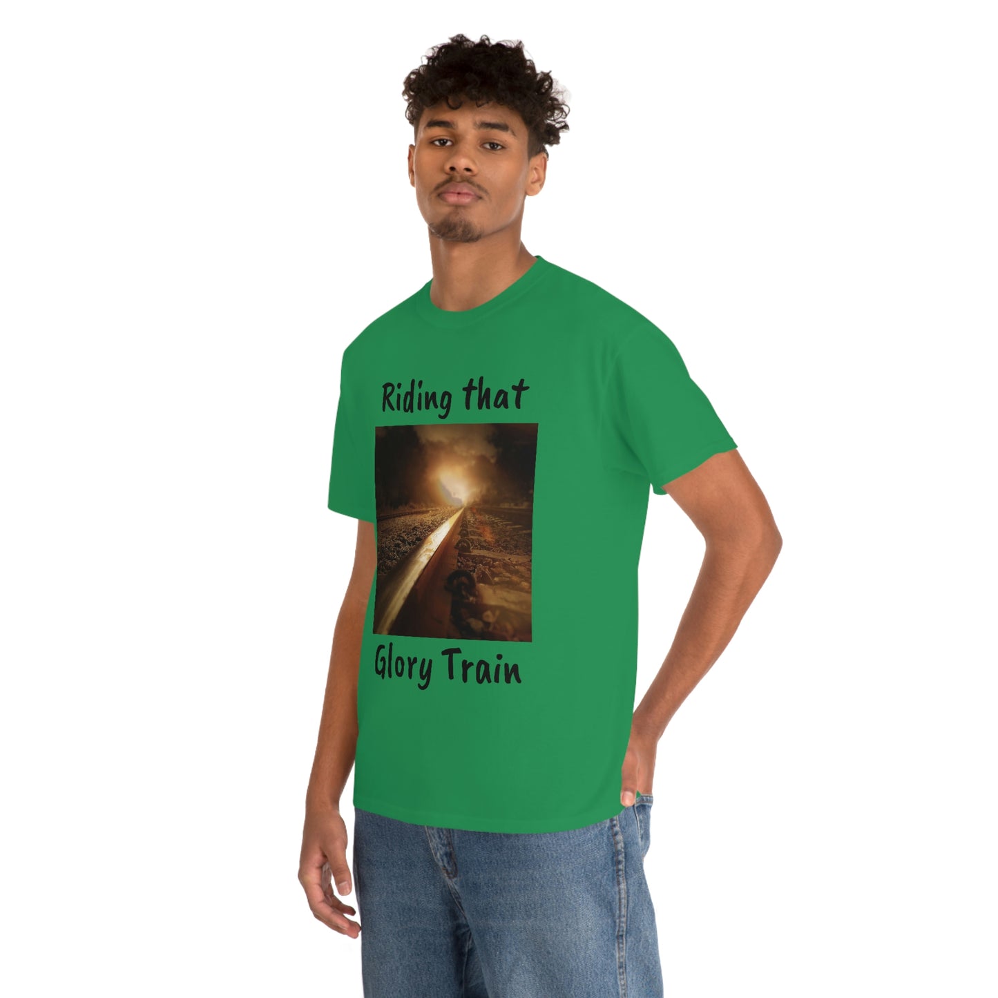 Glory Train Unisex Heavy Cotton Tee