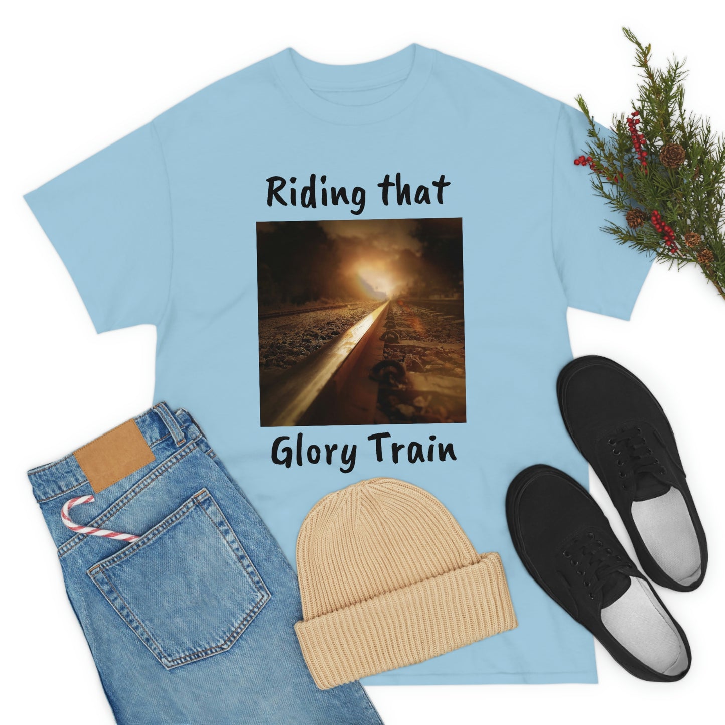 Glory Train Unisex Heavy Cotton Tee