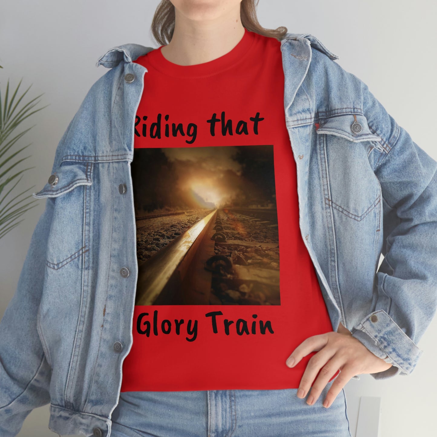 Glory Train Unisex Heavy Cotton Tee