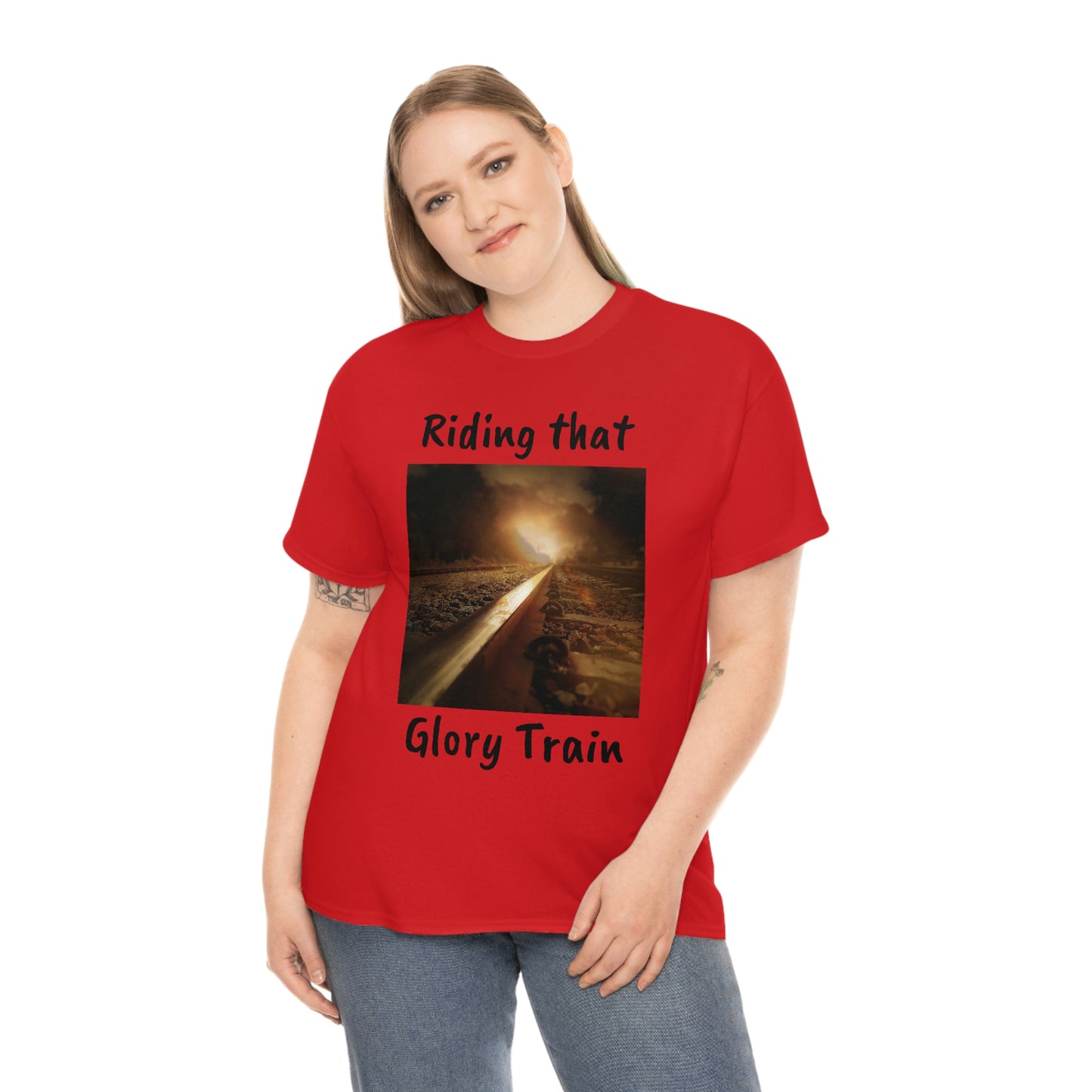 Glory Train Unisex Heavy Cotton Tee