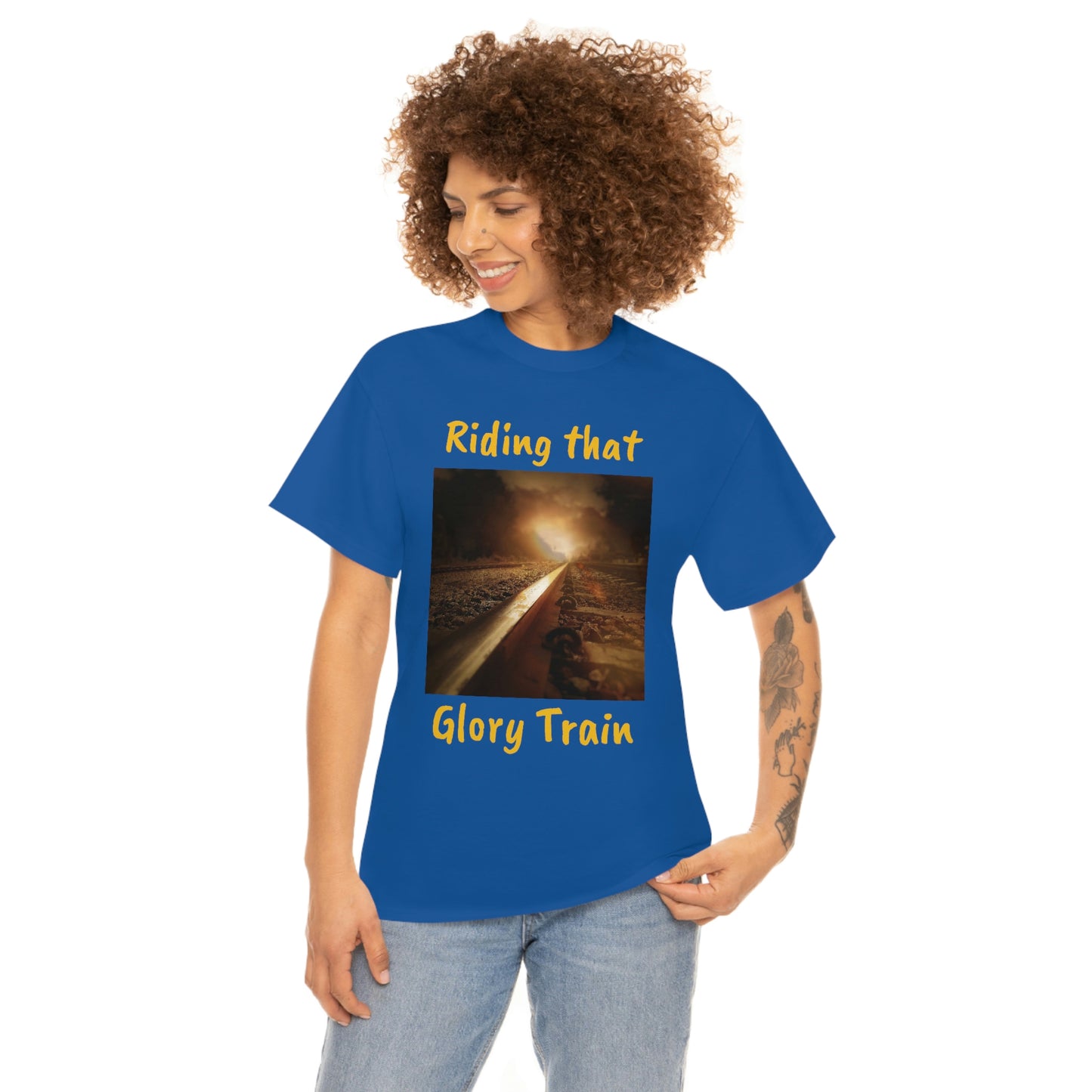 Glory Train Unisex Heavy Cotton Tee