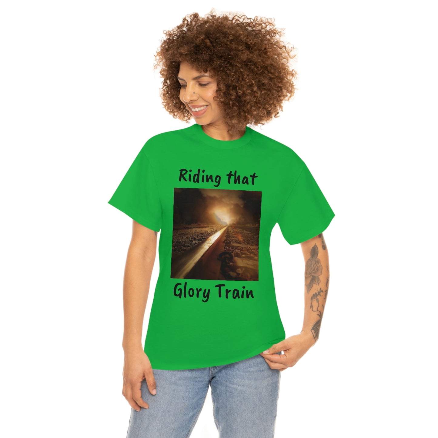 Glory Train Unisex Heavy Cotton Tee