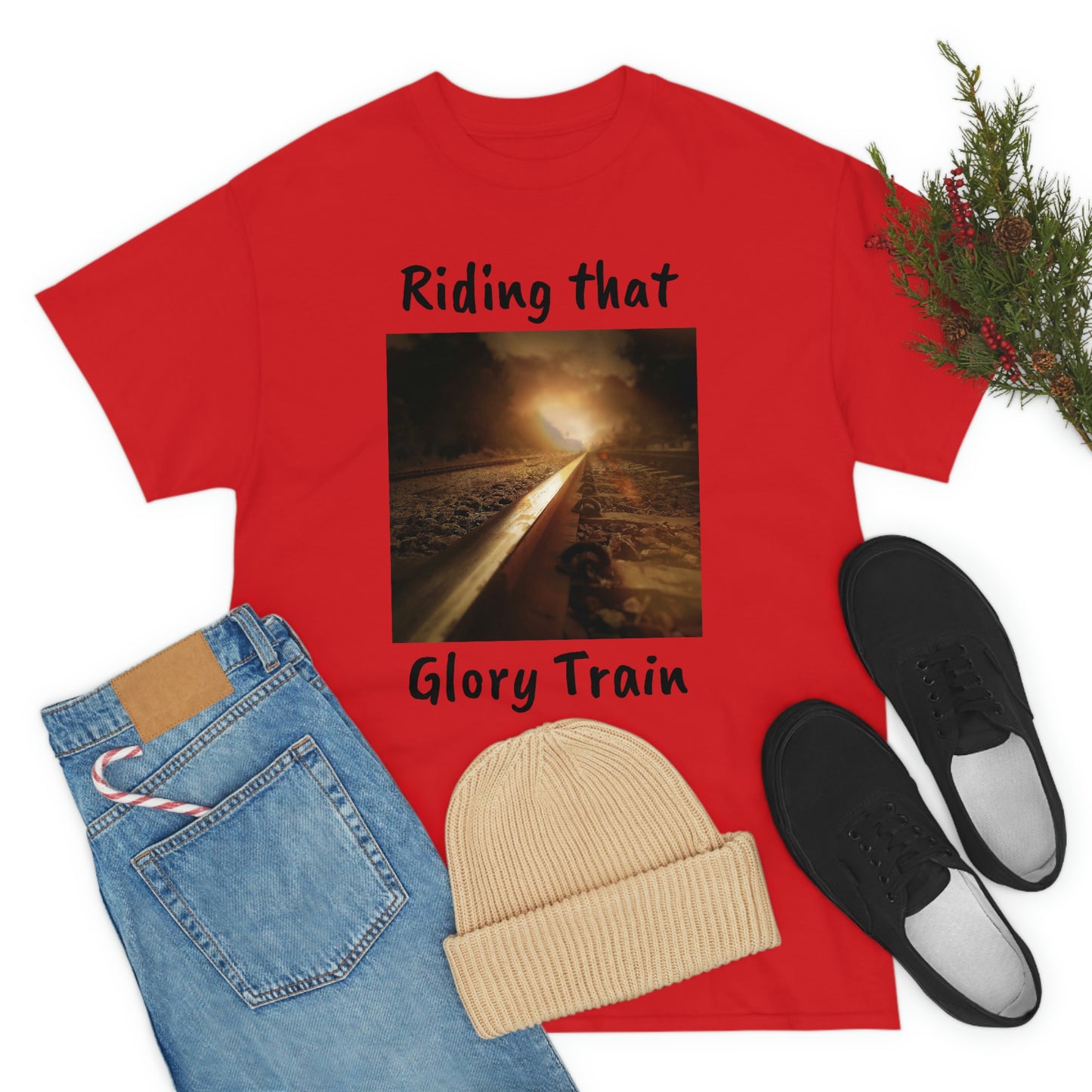 Glory Train Unisex Heavy Cotton Tee