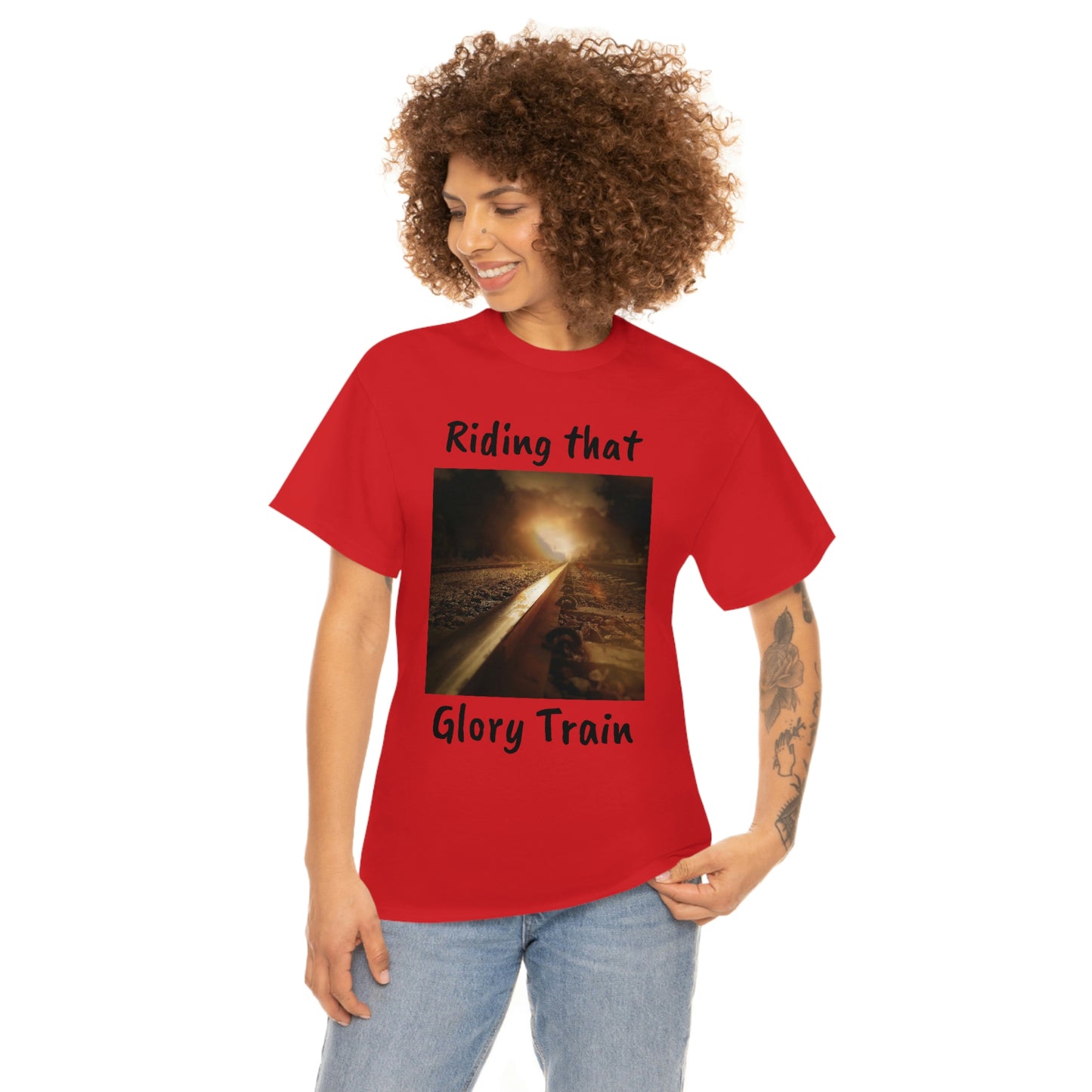 Glory Train Unisex Heavy Cotton Tee