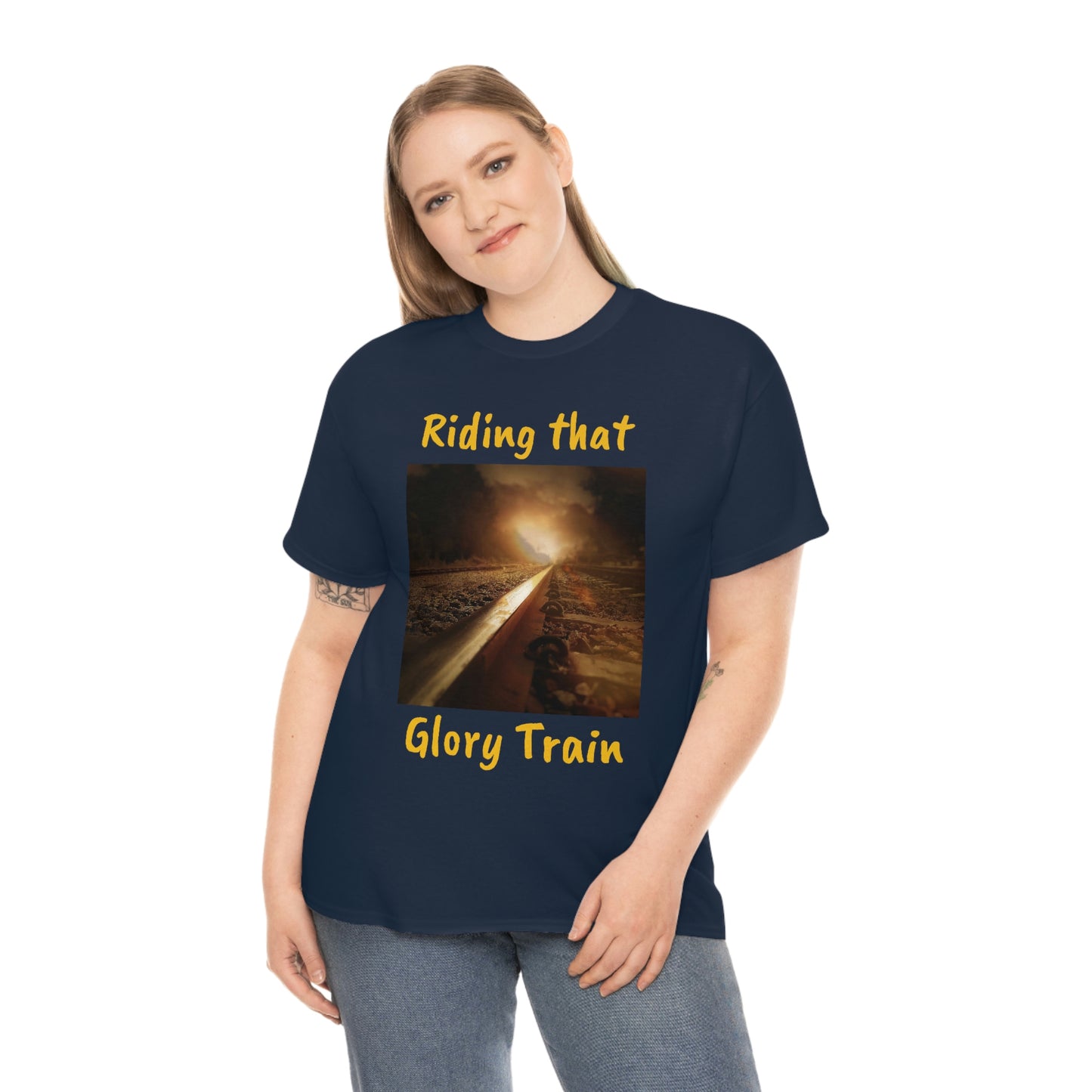 Glory Train Unisex Heavy Cotton Tee