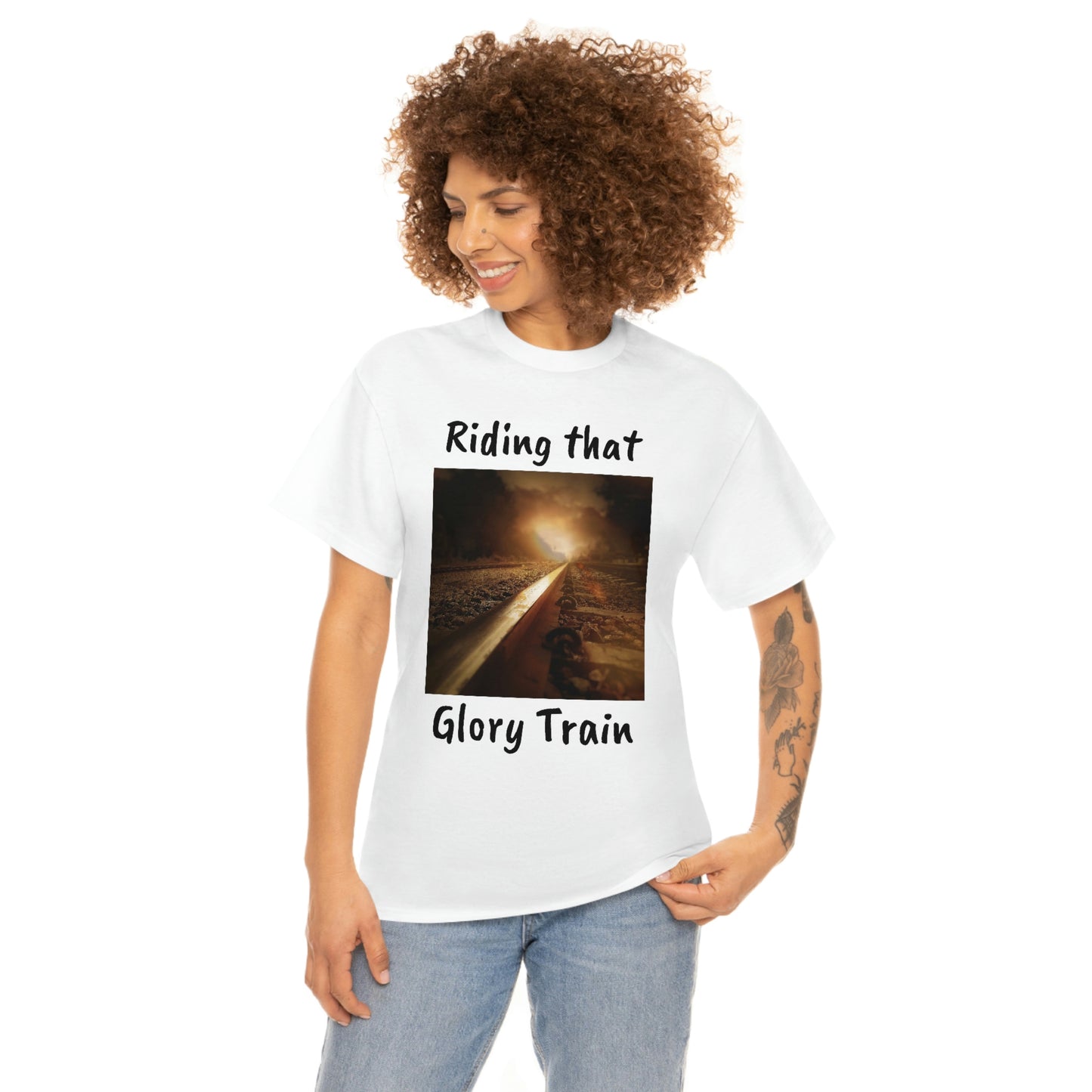 Glory Train Unisex Heavy Cotton Tee