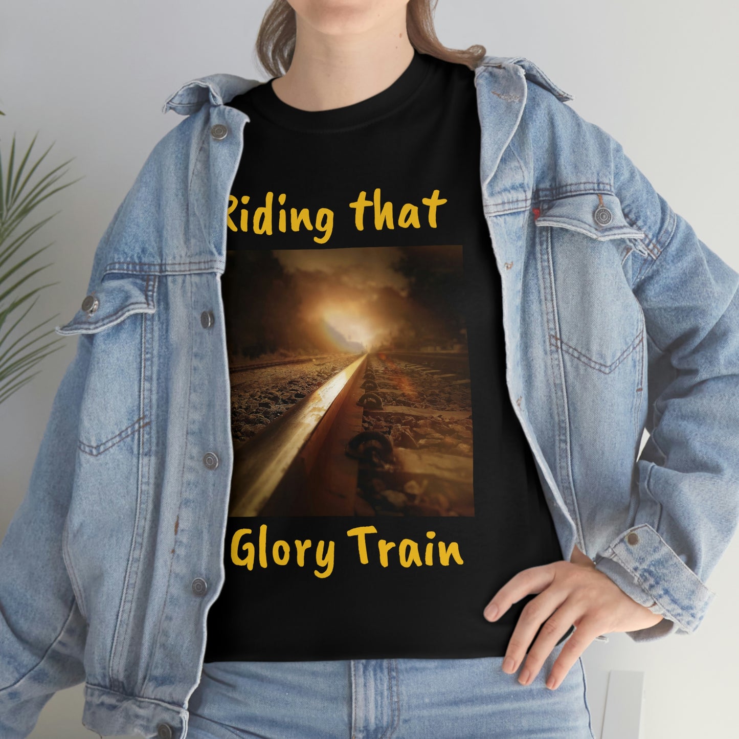 Glory Train Unisex Heavy Cotton Tee