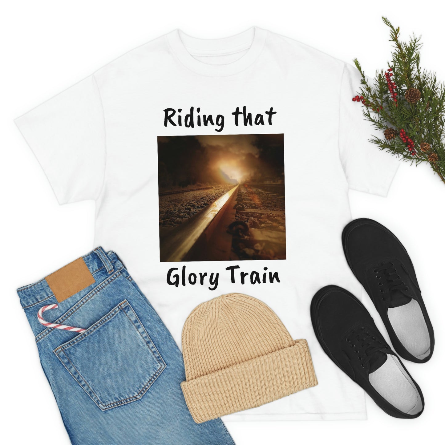 Glory Train Unisex Heavy Cotton Tee