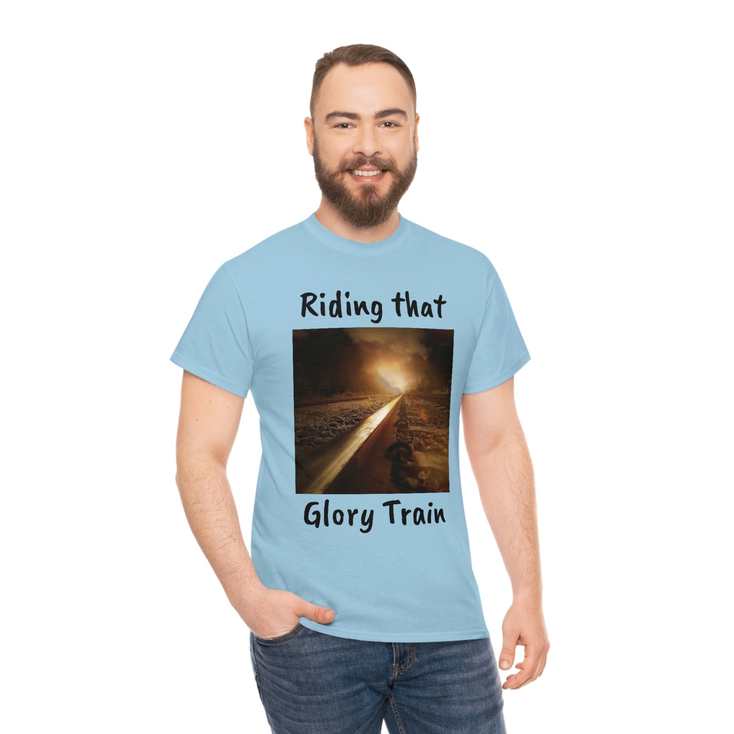 Glory Train Unisex Heavy Cotton Tee