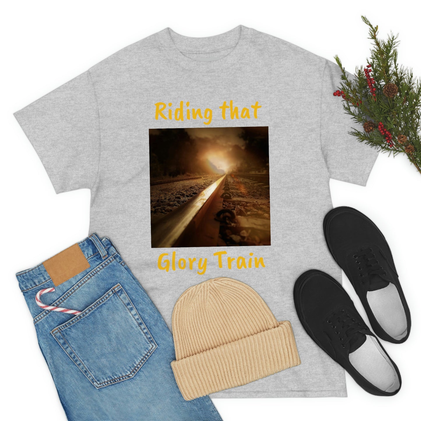 Glory Train Unisex Heavy Cotton Tee