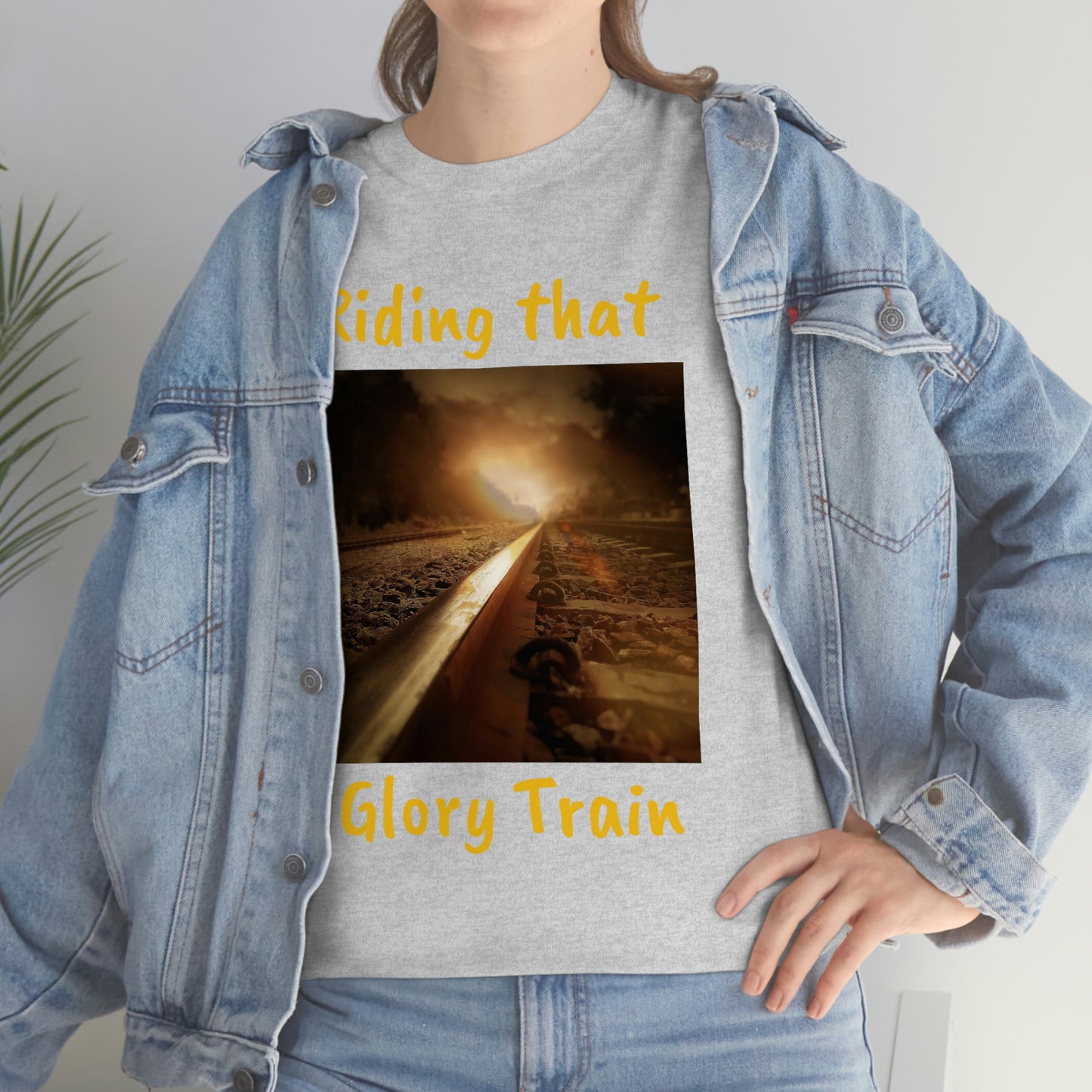 Glory Train Unisex Heavy Cotton Tee