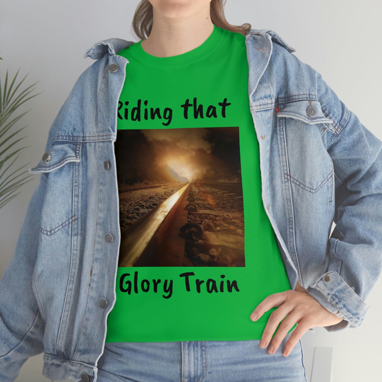 Glory Train Unisex Heavy Cotton Tee