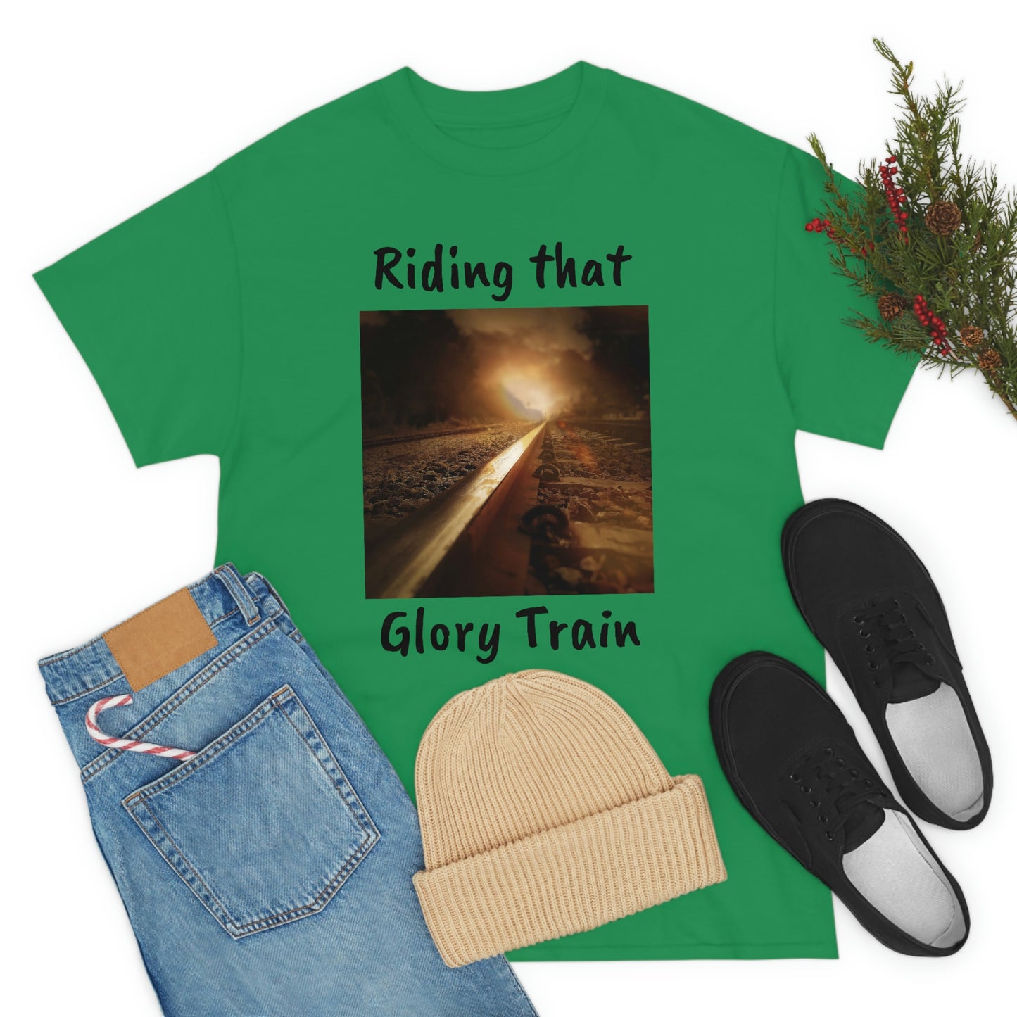 Glory Train Unisex Heavy Cotton Tee