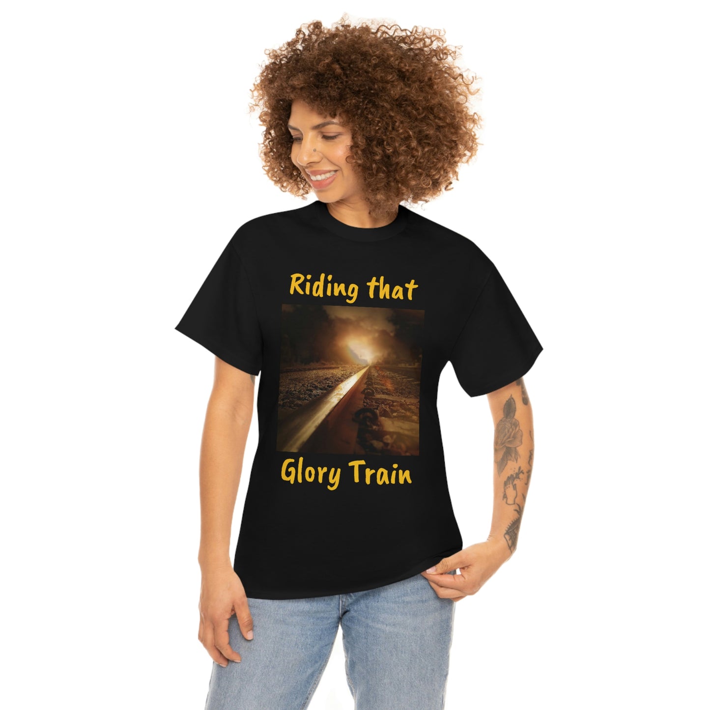 Glory Train Unisex Heavy Cotton Tee