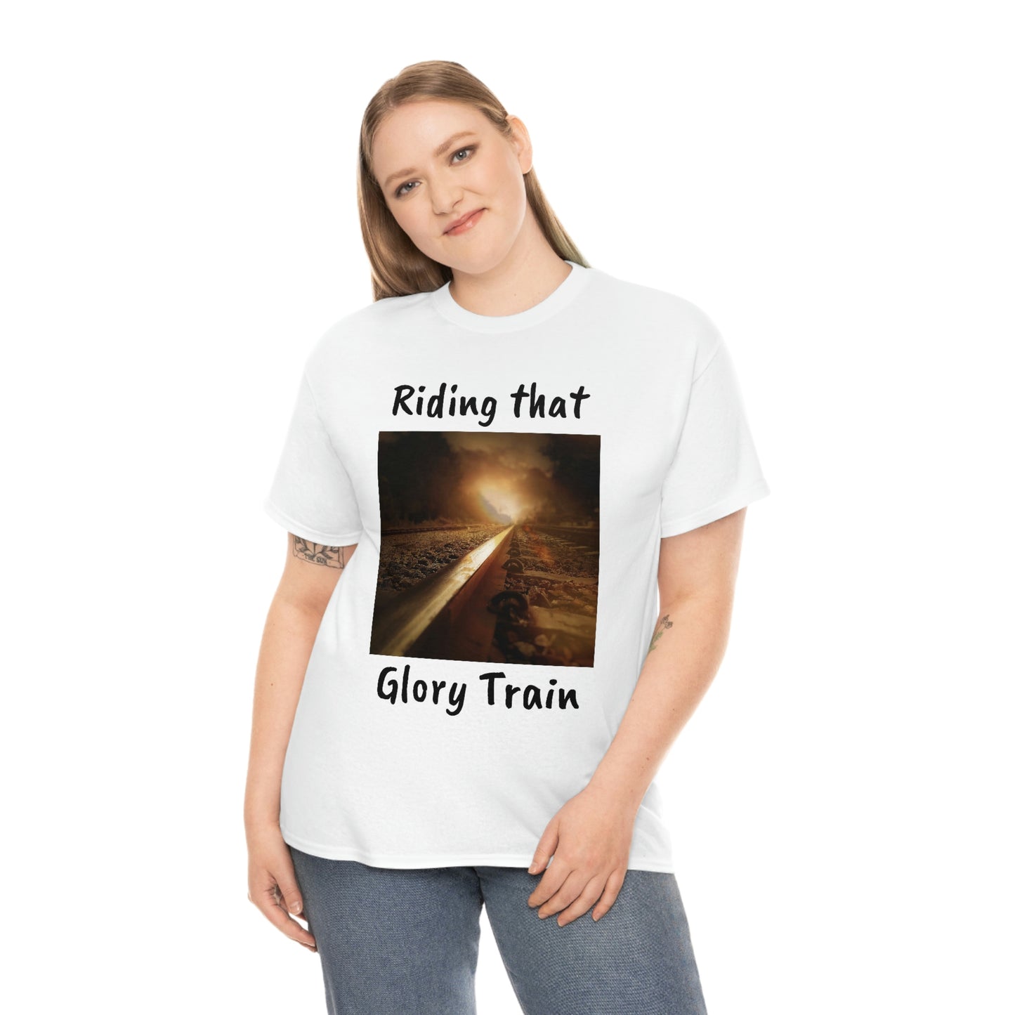 Glory Train Unisex Heavy Cotton Tee