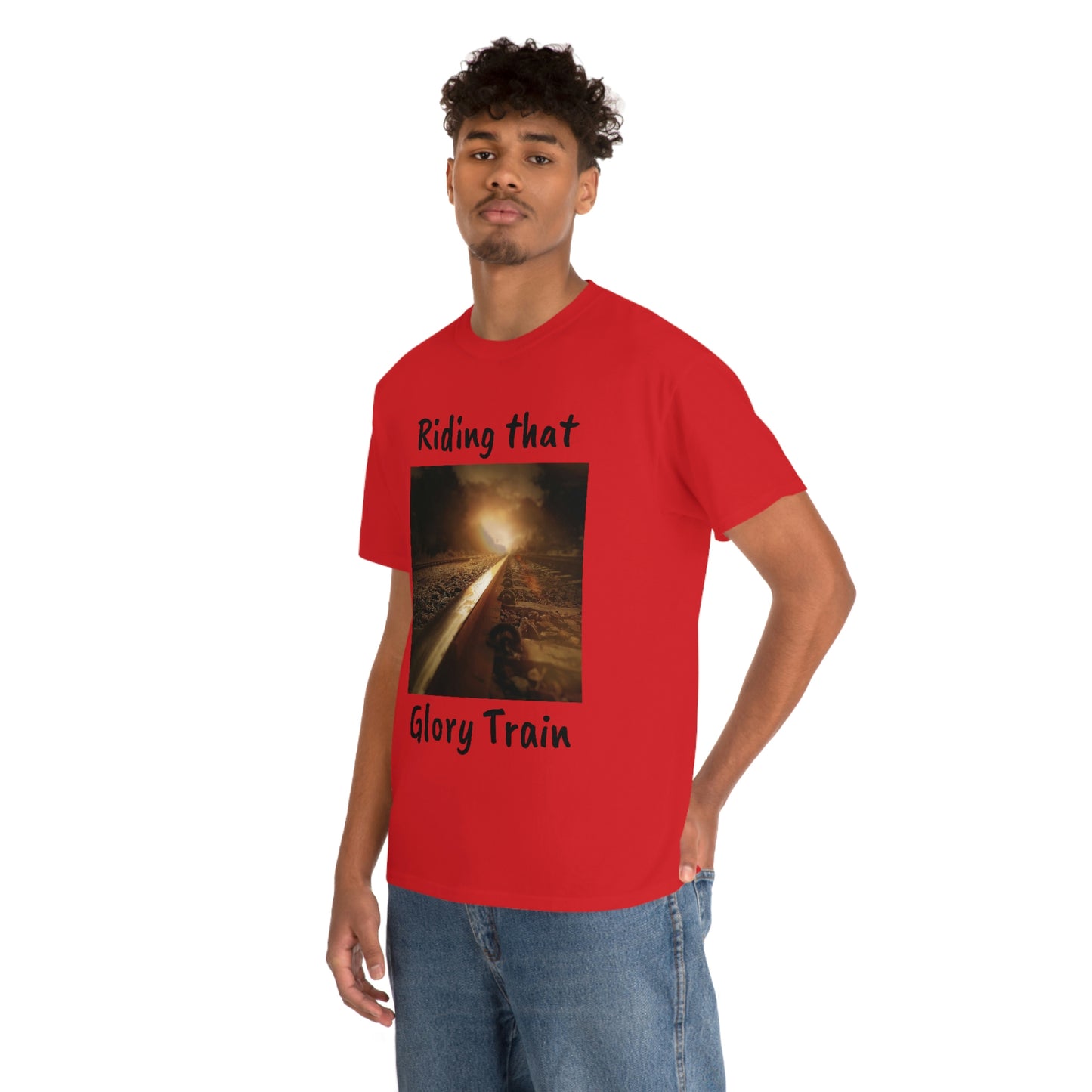 Glory Train Unisex Heavy Cotton Tee