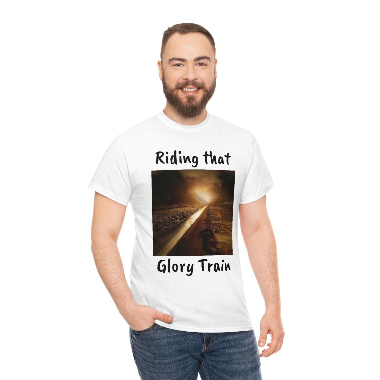 Glory Train Unisex Heavy Cotton Tee