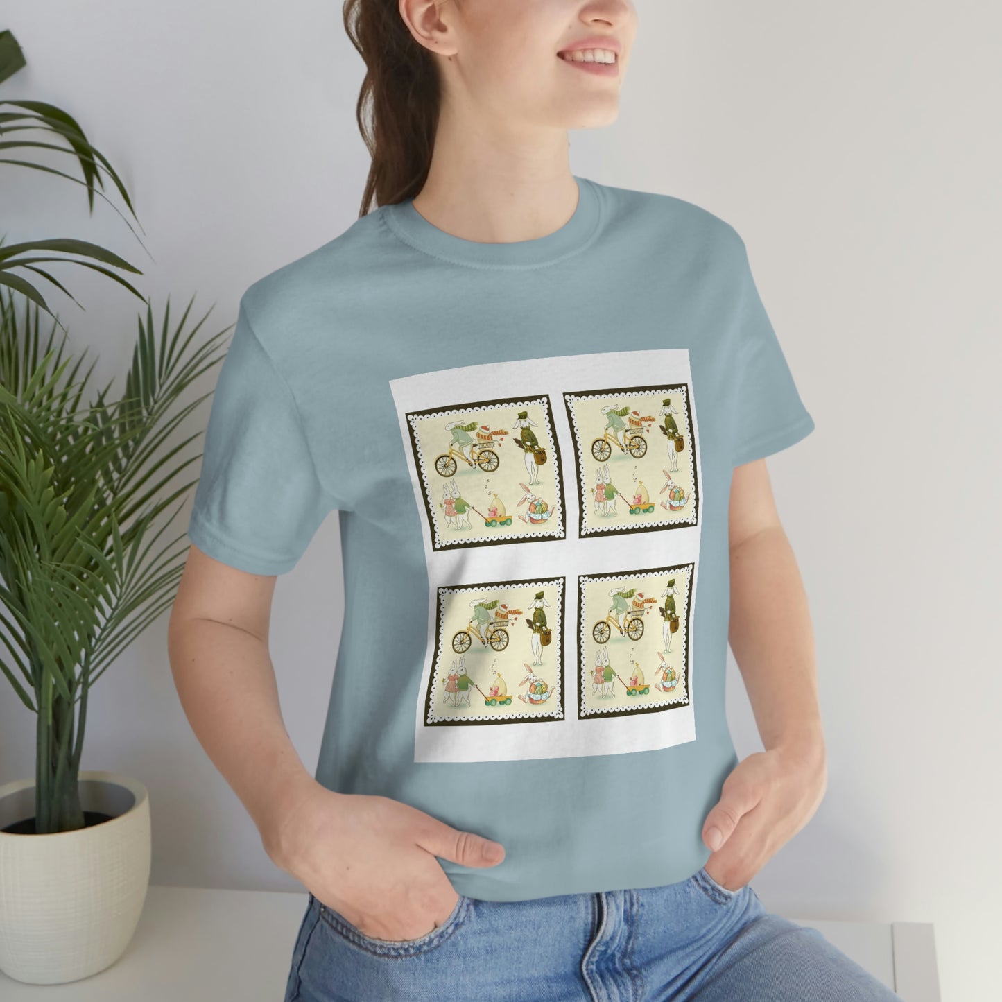 Easter Bunny Unisex Jersey Short Sleeve Tee