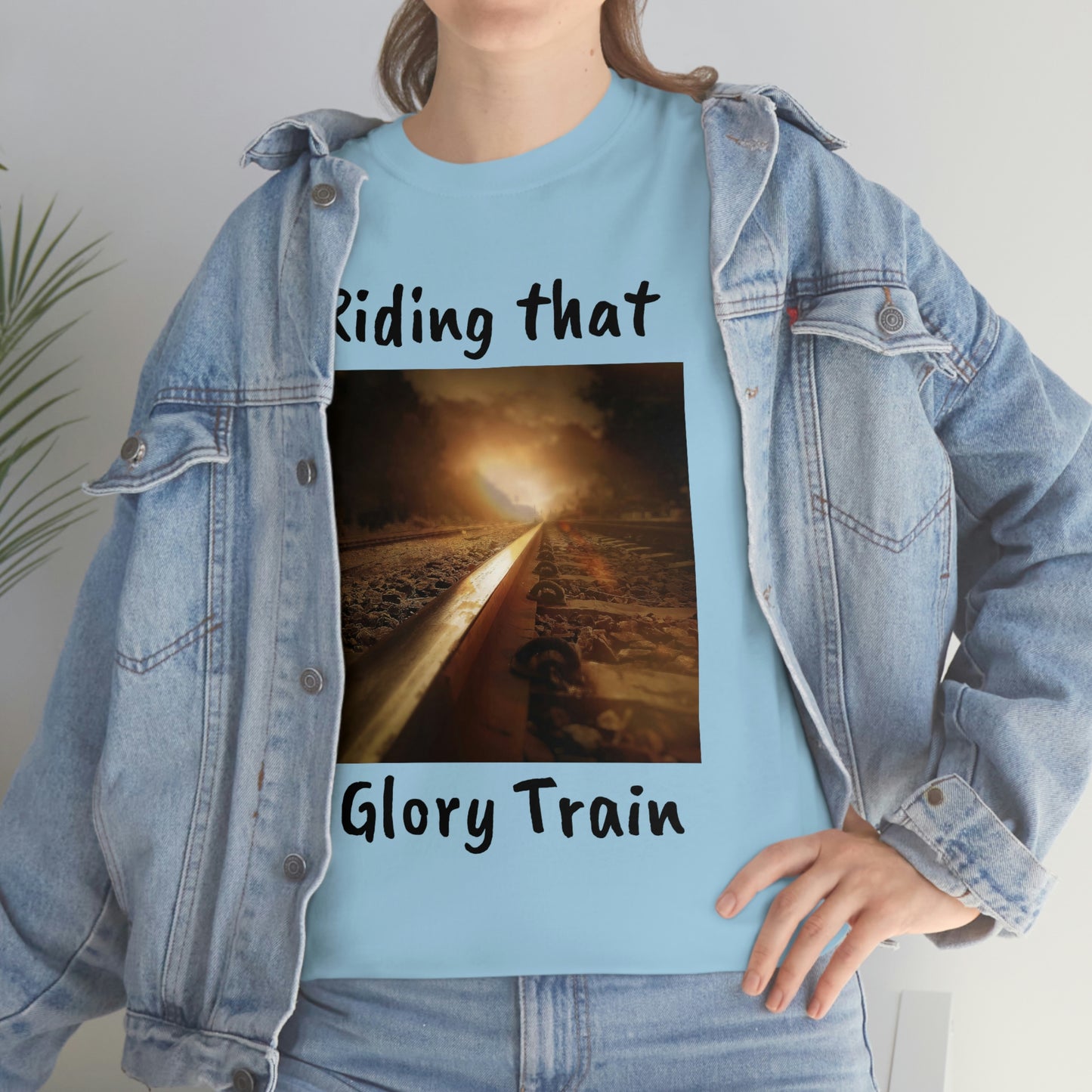 Glory Train Unisex Heavy Cotton Tee